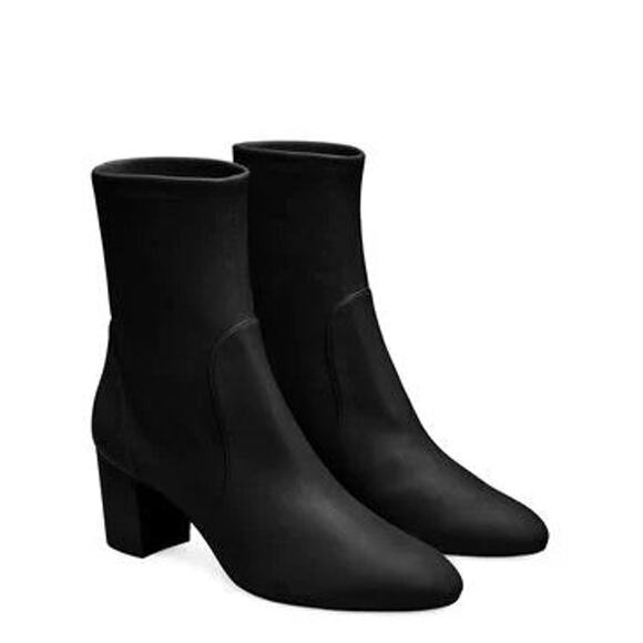 Stuart Weitzman Womens Sleek 60 Sock Booties - 11 - Picture 3 of 6